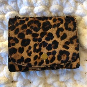 Madewell Leopard Print Purse